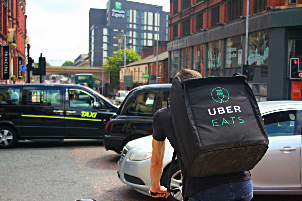 livreur uber eats