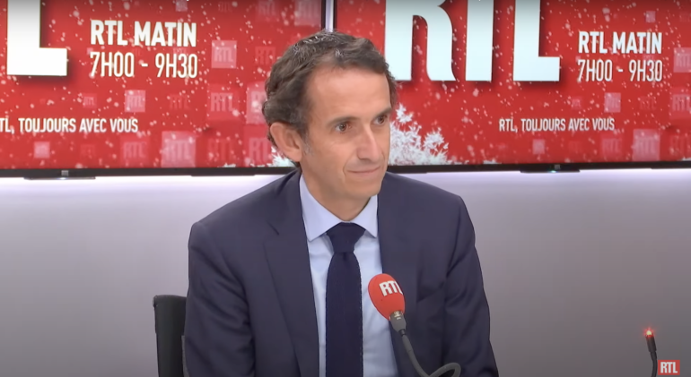 Alexandre Bompard sur RTL le 8/12/2020