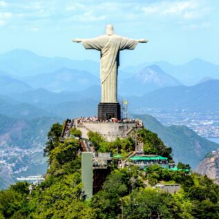 Statue du Christ Rédempteur, Rio de Janeiro, Brésil