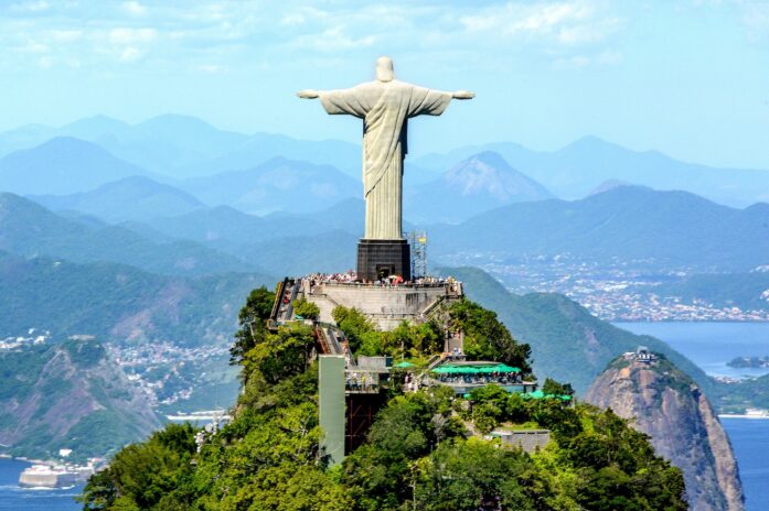 Statue du Christ Rédempteur, Rio de Janeiro, Brésil