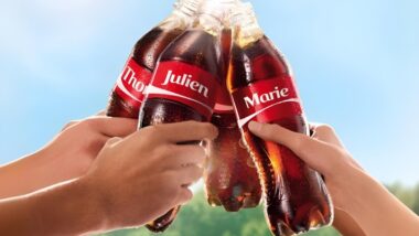 Les prénoms font leur come-back sur les bouteilles de Coca-Cola !