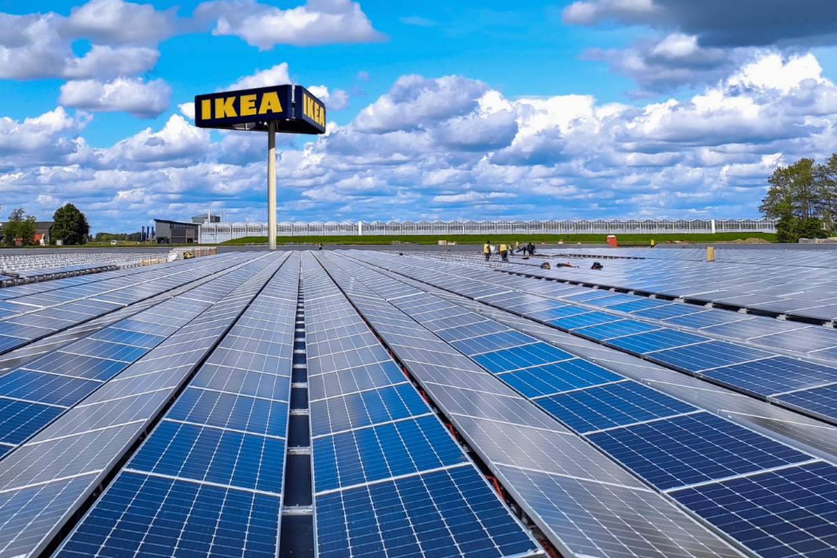 Ikea mise sur l'énergie solaire en collaboration avec une entreprise chinoise
