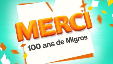 Migros fête ses 100 ans avec une touche d’histoire et un parfum de fleurs