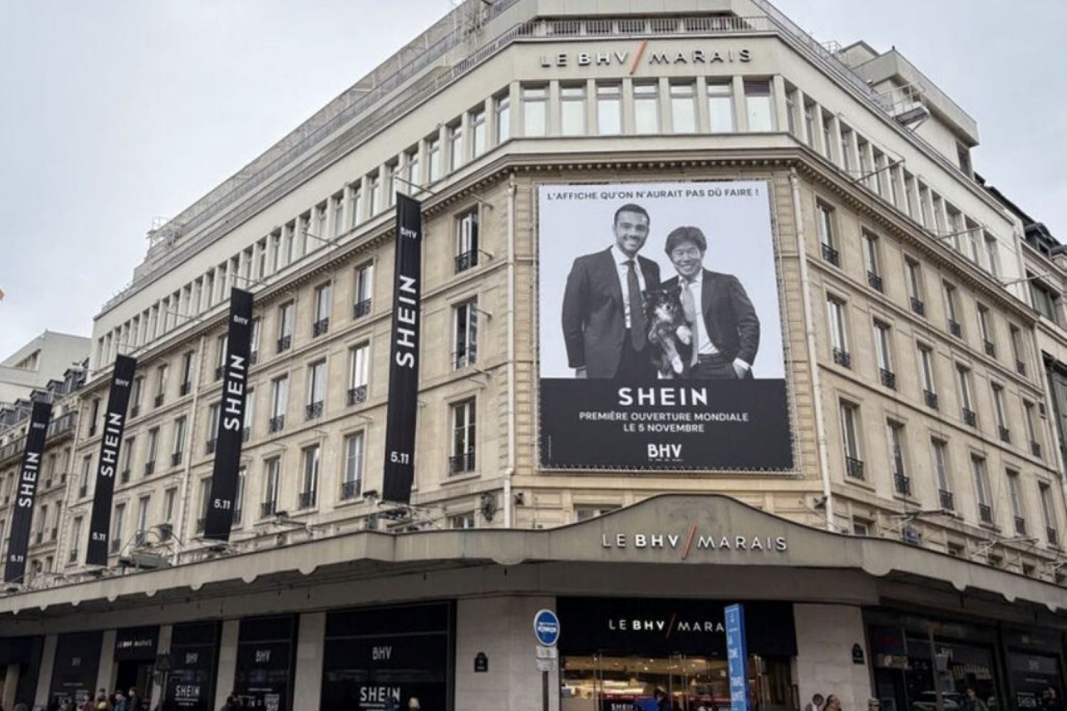 Shein au BHV : la boutique menacée de fermeture après quelques jours d’ouverture ?