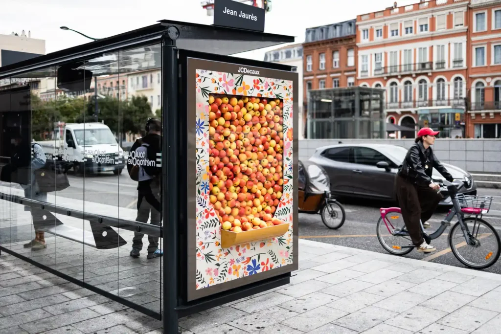 C&oelig;ur de Reine fait une campagne in&eacute;dite avec un panneau pub